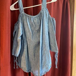 Denim Top - Brand New / Never Worn